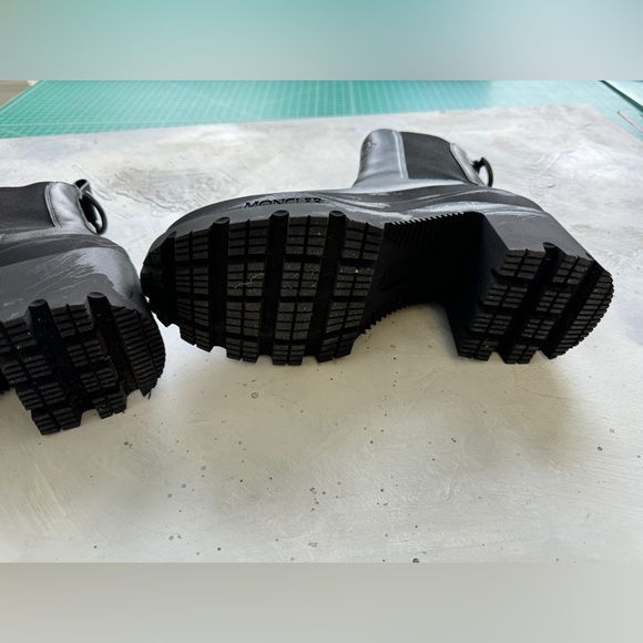 99% new Moncler Leather Chelsea Boots - Picture 8 of 9